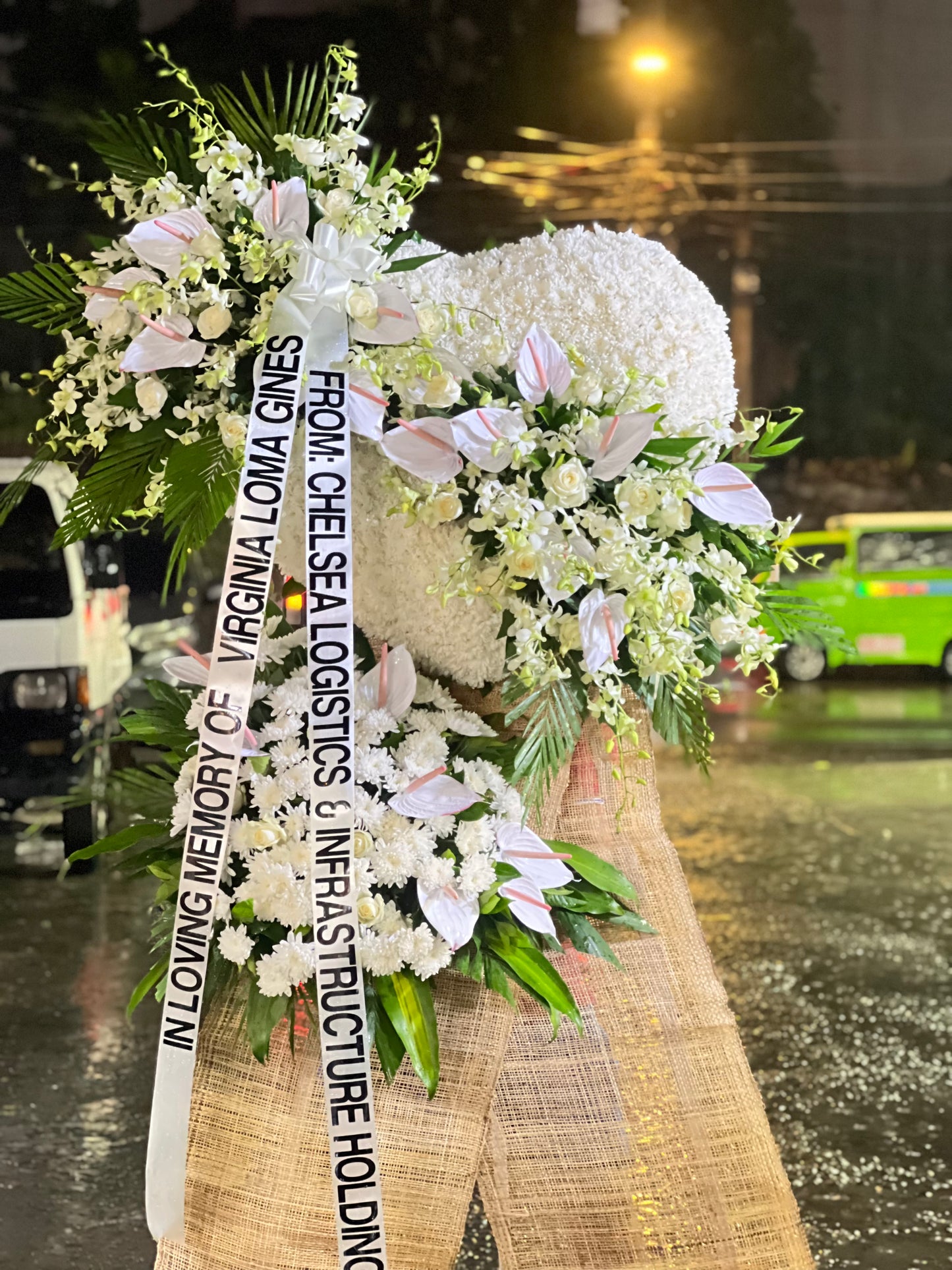 Angel’s Wings | Sympathy Flowers - Ivys Wildflower