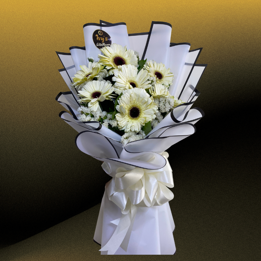 Radiant Sunshine Gerbera Bouquet