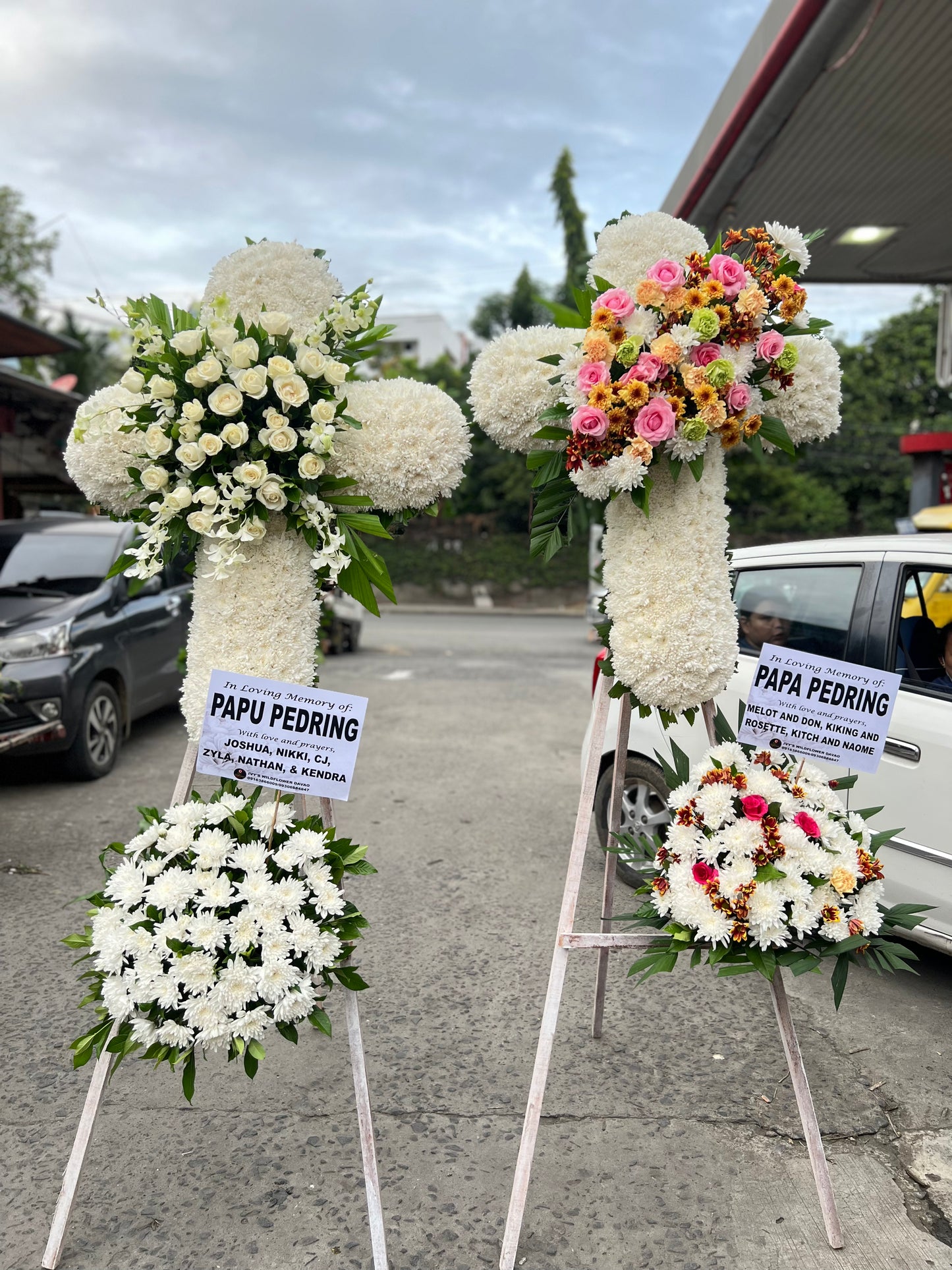 Angel’s Embrace ( 1 Piece) | Sympathy Flowers - Ivys Wildflower