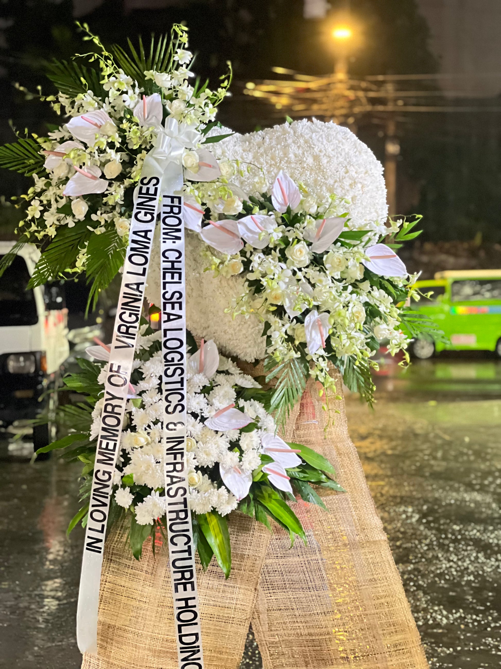 Angel’s Wings | Sympathy Flowers - Ivys Wildflower
