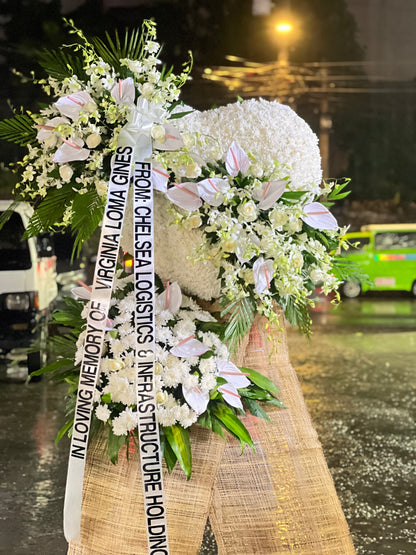 Angel’s Wings | Sympathy Flowers - Ivys Wildflower