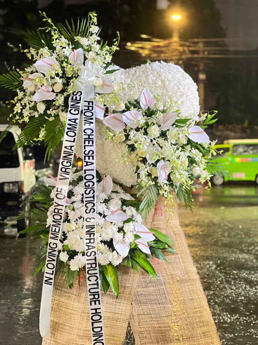 Angel’s Wings | Sympathy Flowers - Ivys Wildflower