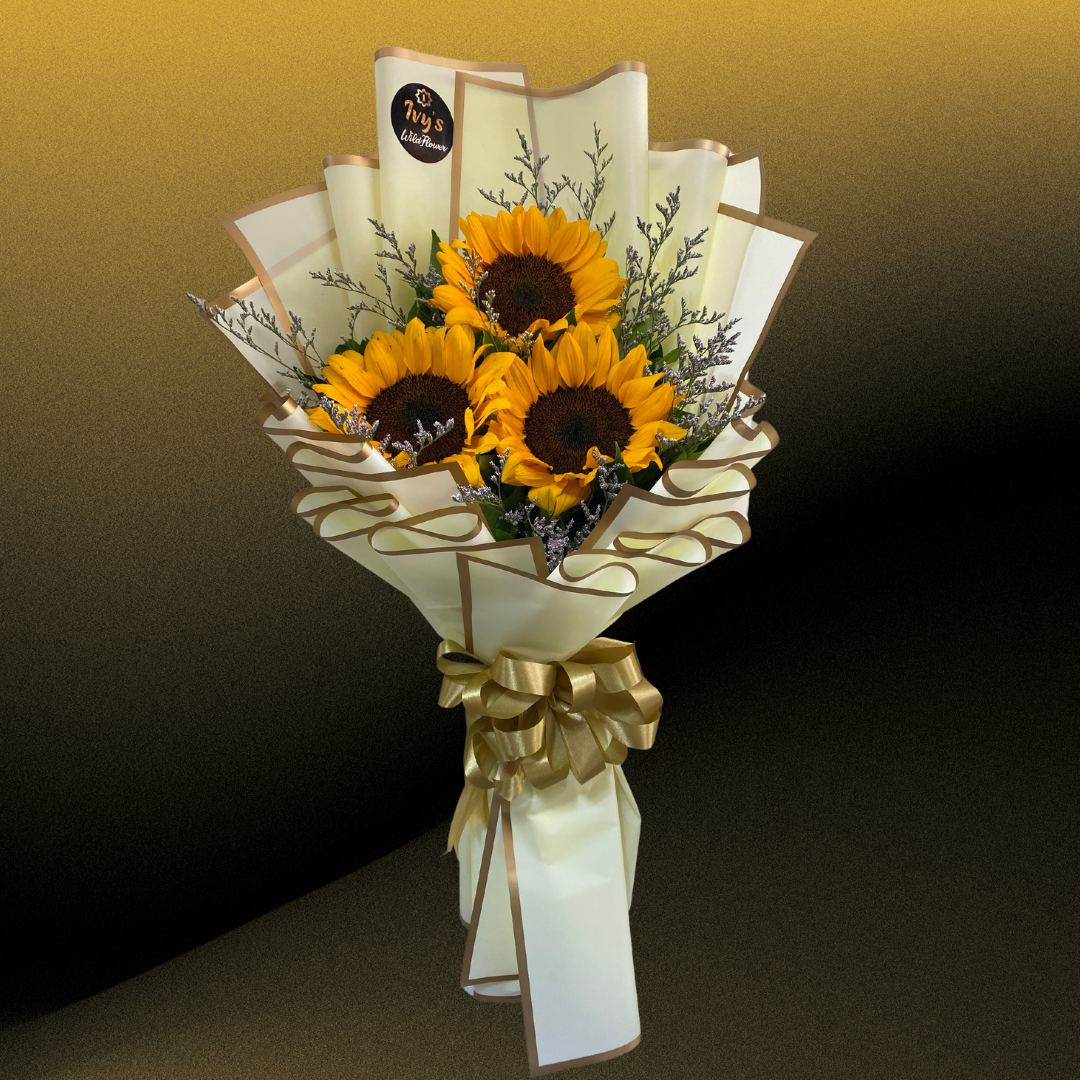 Bright Horizon Sunflower Basket