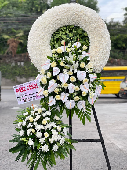 Purest Farewell | Sympathy Flowers - Ivys Wildflower