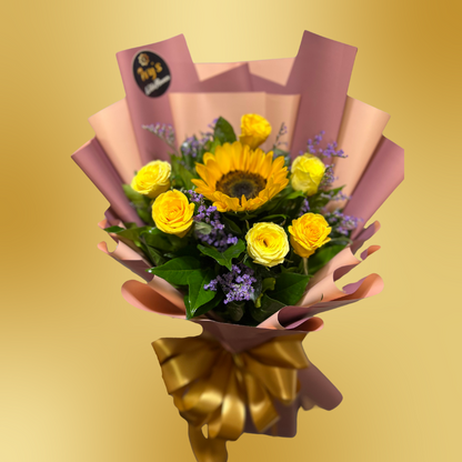 Sunny Charm Floral Display