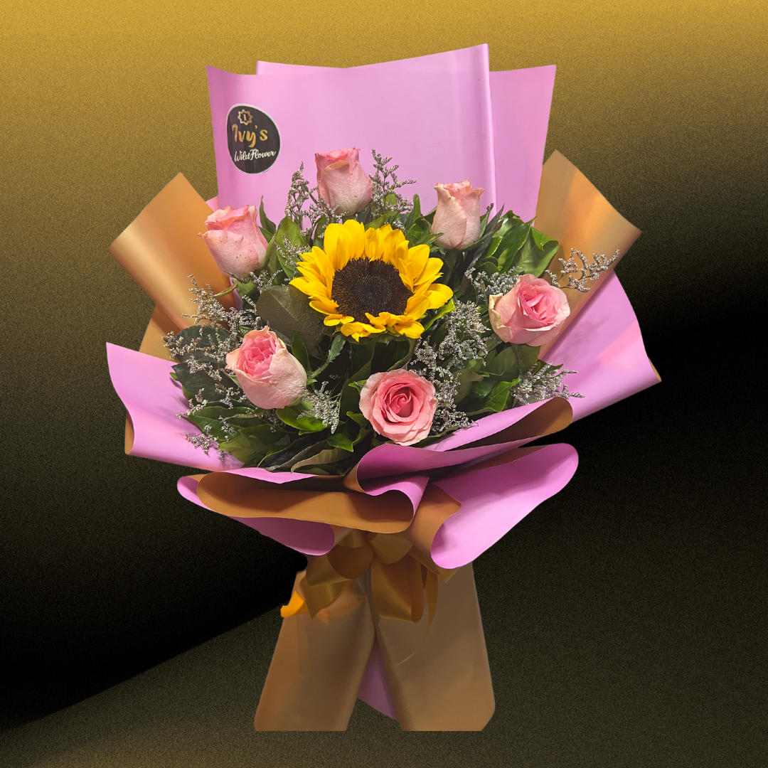 Sunny Charm Floral Display