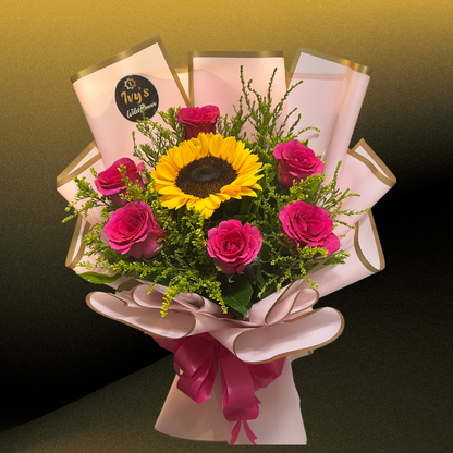 Sunny Charm Floral Display