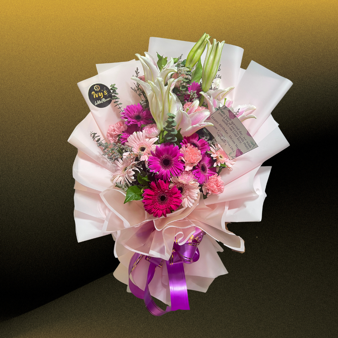 Blossoms of Joy | Birthday Flowers - Ivyswildflower