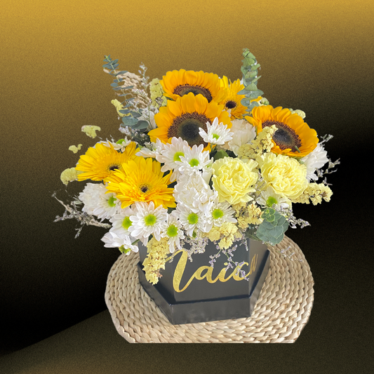 Warm Embrace Floral Basket