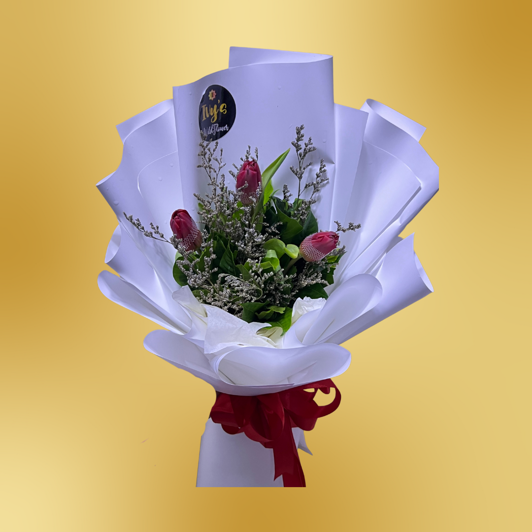 Trio of Beauty | Flowers by Ivy's Wildflower